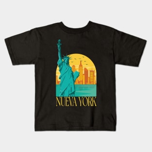 Nueva York Latin New York Spanish Kids T-Shirt